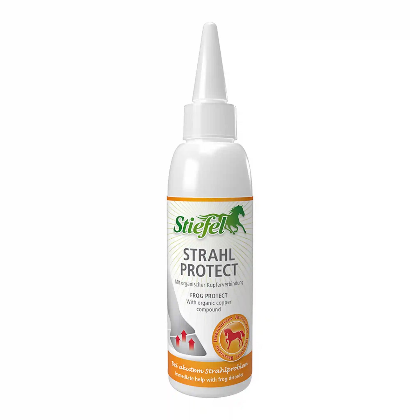 Stiefel Strahl Protect zur gezielten Pflege des Hufstrahls im Produktbild
