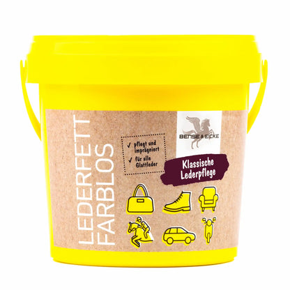 Bense & Eicke Lederfett farblos zur Lederpflege