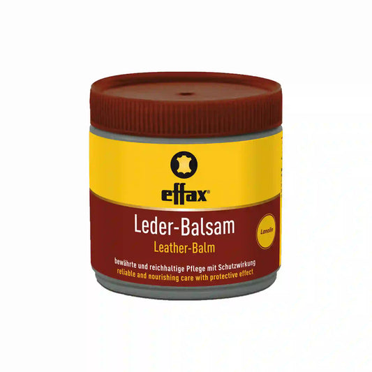 Effax Leder-Balsam Lederpflege für Sattel und Trense pflegt Leder intensiv und schützt vor Austrocknung