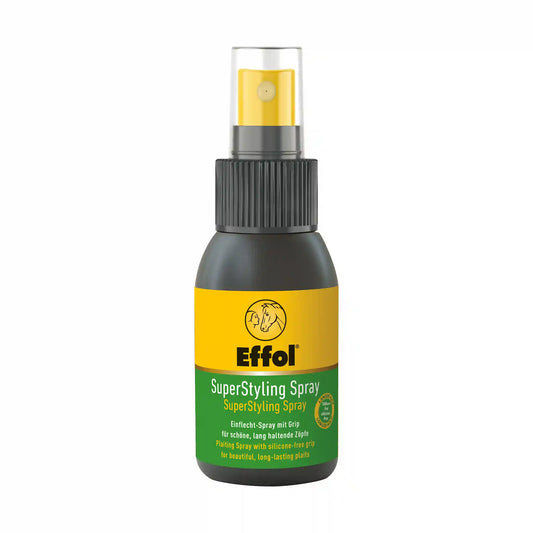 Effol SuperStyling-Spray für Pferde zum Fixieren und Einflechten von Mähne und Schweif