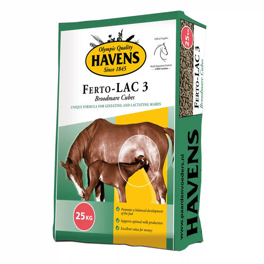 HAVENS Ferto-LAC 3 Zuchtstutenfutter für Trächtigkeit, Laktation und Fohlenentwicklung