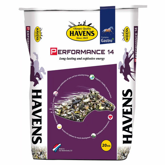 HAVENS Performance 14 Sportpferdefutter mit Energiekomplex und Aminosäuren für Training und Turnier