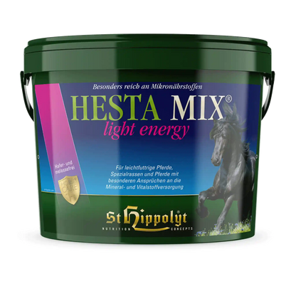 Hesta Mix Light Energy Pferdefutter für leichtfuttrige Pferde wie Haflinger und Isländer