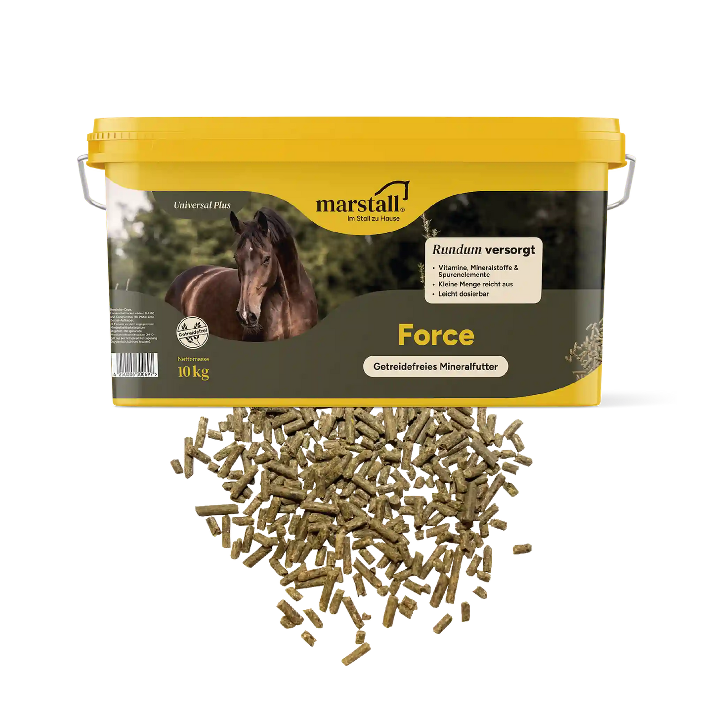 marstall Force Mineralfutter Pellets für Pferde zur täglichen Versorgung mit Vitaminen und Spurenelementen