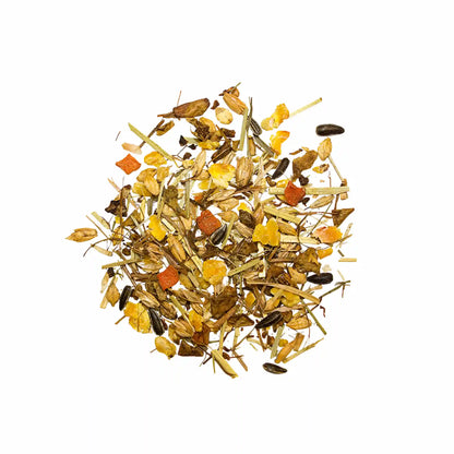 Naturell Mix Pferdemüsli im Futtereimer für ruhige Energie und magenfreundliche Fütterung