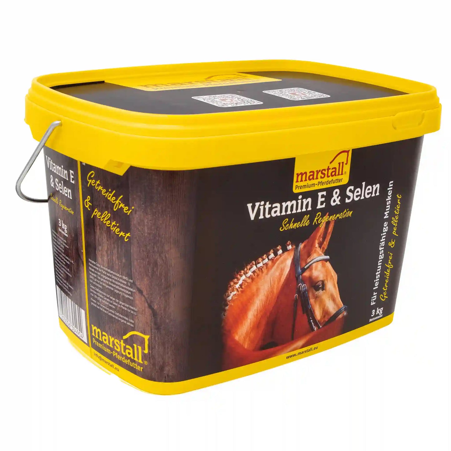 marstall Vitamin E und Selen Zusatzfutter mit organischem Selen für Pferde