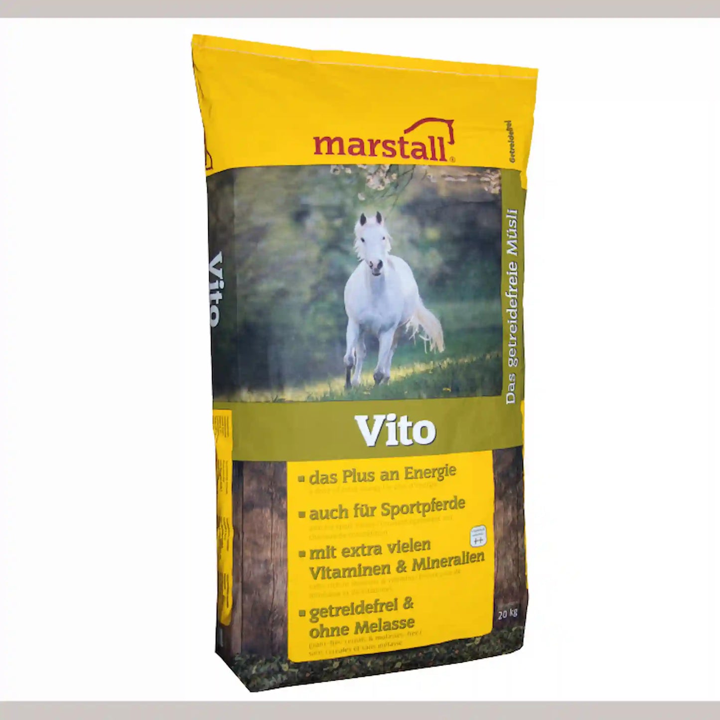 marstall Vito getreidefreies Müsli für stoffwechselempfindliche Pferde