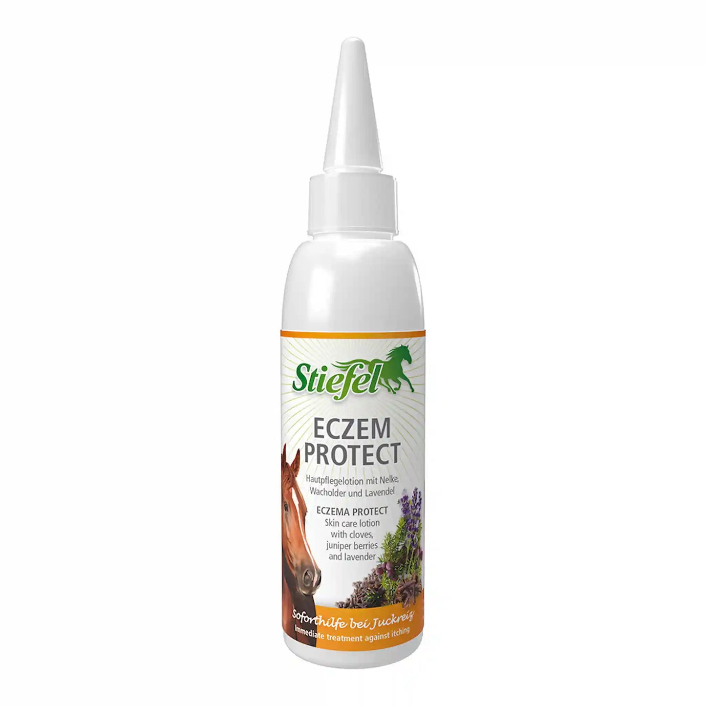 Stiefel Eczem Protect für Pferde zur Pflege bei Hautirritationen Juckreiz und Sommerekzem