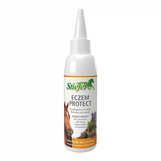 Stiefel Eczem Protect für Pferde zur Pflege bei Hautirritationen Juckreiz und Sommerekzem