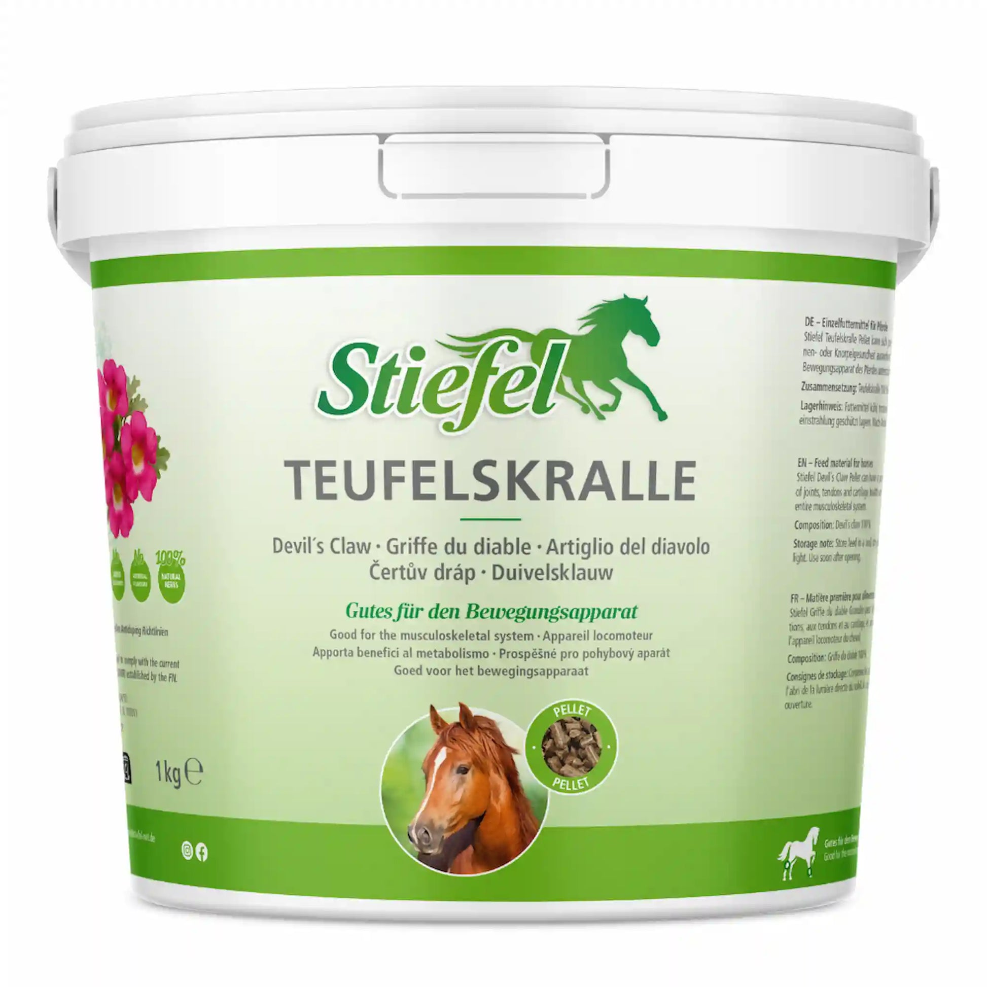 Stiefel Teufelskralle Pellets für Pferde zur Unterstützung von Gelenken und Beweglichkeit