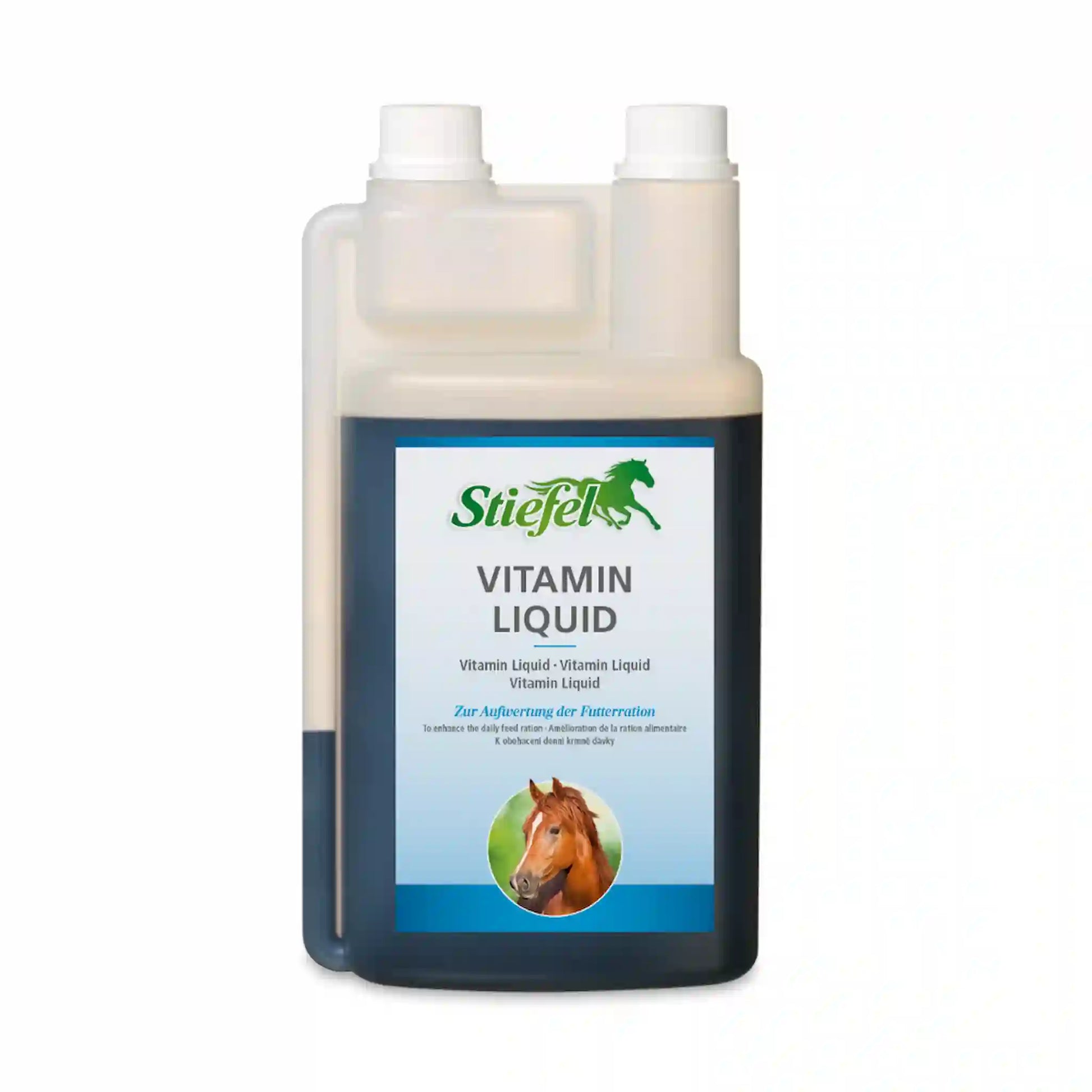 Stiefel Vitamin Liquid für Pferde zur Ergänzung mit Vitaminen Spurenelementen und Aminosäuren