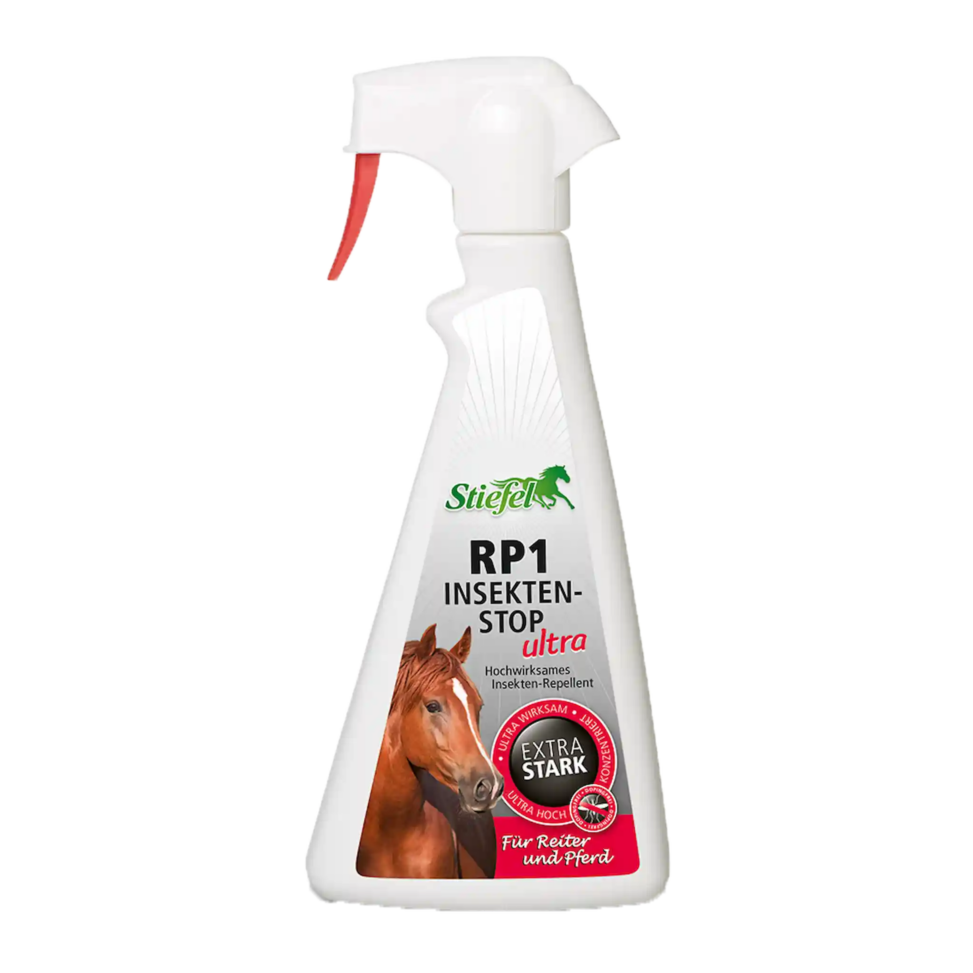 Stiefel RP1 Insekten Stop Ultra Spray für Pferde und Reiter mit starkem Schutz vor Insekten